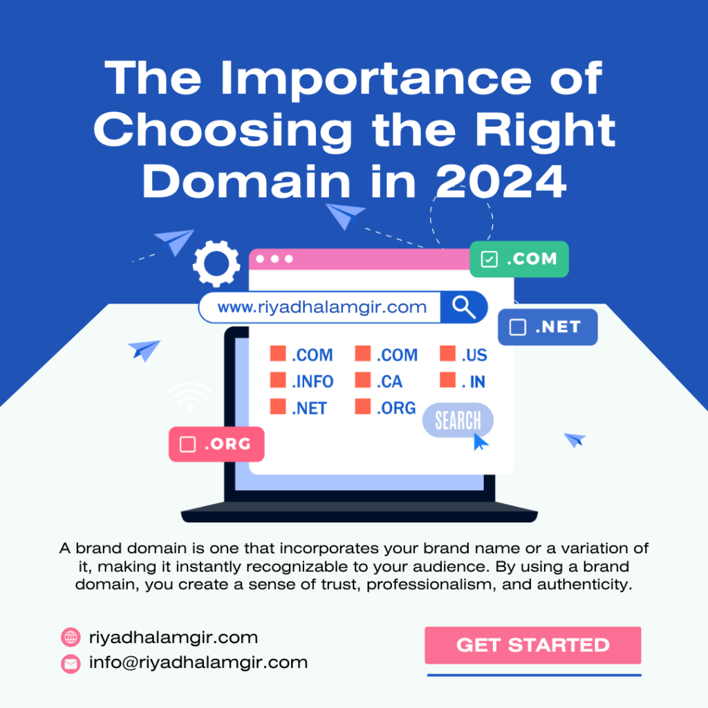 The Importance of Choosing the Right Domain in 2024